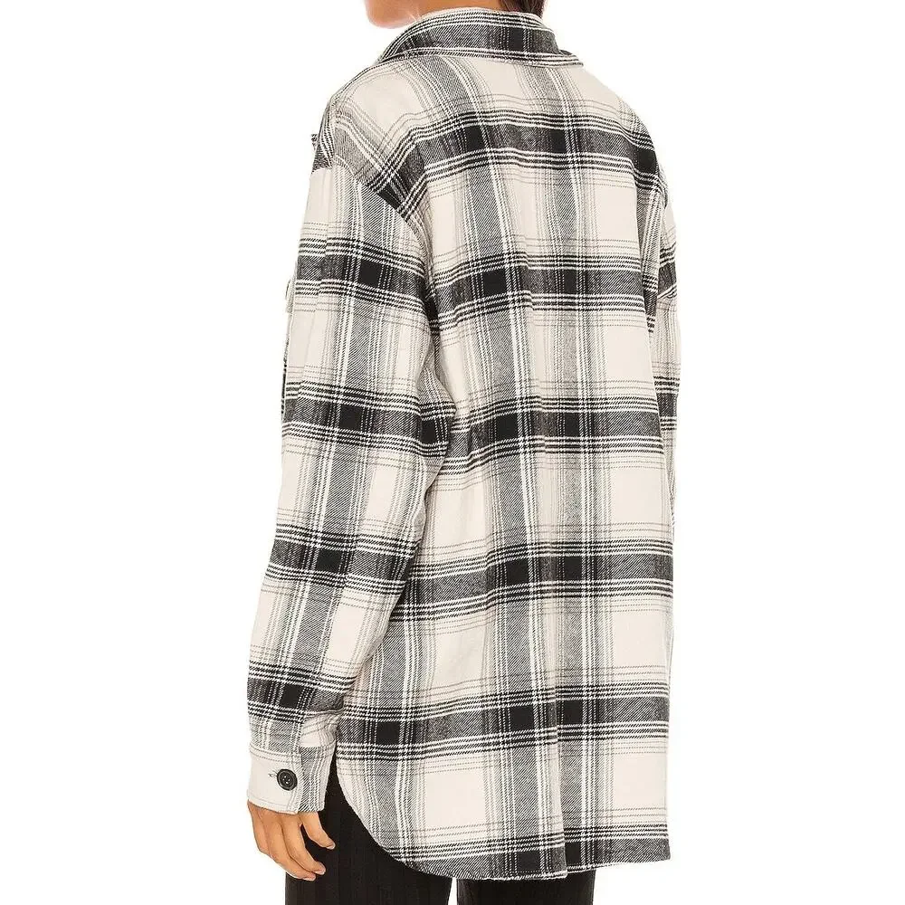 Sanctuary Moonstone Plaid The Schacket Jacket Size 1X - Picture 8 of 10